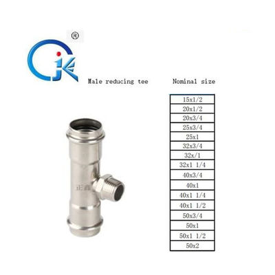 SS304 310 316 Press Fit Fittings Konektor Pipa Stainless Steel Kopling Sama