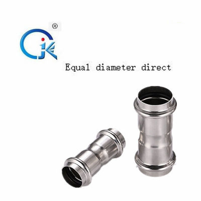 SS304L Press Fit Pipe Fittings Male Female Adapter DN15mm Forged Polishing