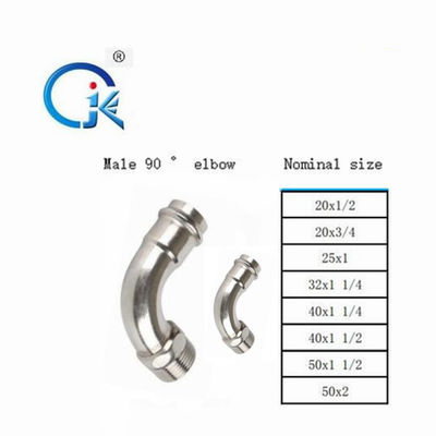 OEM Stainless Steel 90 Derajat Siku Standar ANSI Sampel Gratis