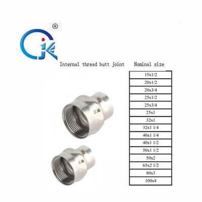 DN15-DN100 M Profile Press Fittings Slip Coupler Baja Karbon Sampel Gratis