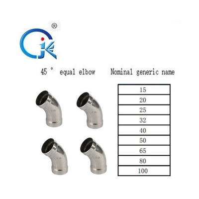 DN15-DN100 Fitting Press Baja Karbon / Fitting Tekuk Pipa Dengan Cincin HNBR O