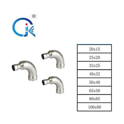 DN20 Carbon Steel Press Fitting Nikel Putih 90 Derajat Siku ISO9001