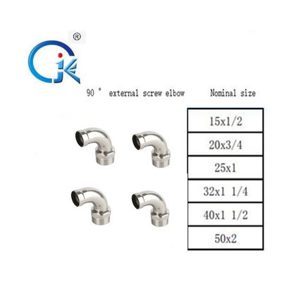 Cold Drawing Steel Press Fitting Siku 2Mpa Benang Internal Metrik Industri DN15