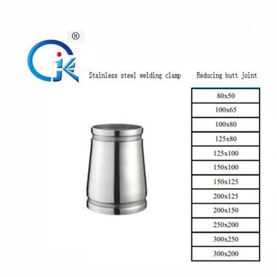 Fitting Pipa Reducer Elbow Tee, SS304 Pipe Grooved Fitting ISO9000 DIN