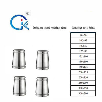 Fitting Pipa Reducer Elbow Tee, SS304 Pipe Grooved Fitting ISO9000 DIN