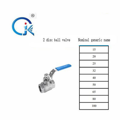 OEM Stainless Steel Ball Valves Sambungan Benang Minyak Dan Gas