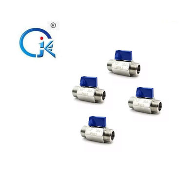 1/4 &quot;1/8&quot; Mini Sanitary Stainless Steel Angle Valve Female Male Threaded End Manual
