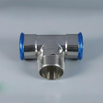 DVGW / WRAS Stainless Steel M Profile Equal Coupling Untuk Air
