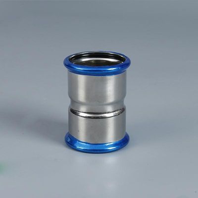 Kopling Pipa Lurus ANSI SS304L / SS316L Tekan Pipa Pas