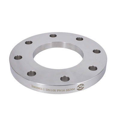 SS304 SS304L SS316 Fitting Pipa Flange Tebal Dinding 1,5-2mm